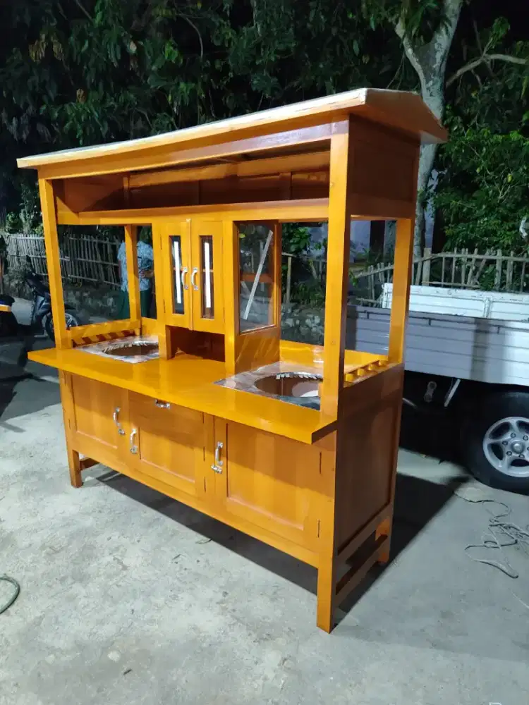 Promo Gerobak Mie Ayam jg Melayani Pesanan Grobak Bakso Bubur Sate dlL