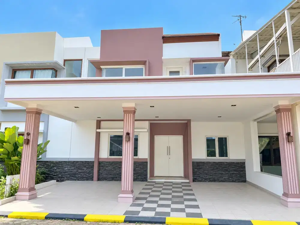 Rumah Cluster Zebrina 2LT 9x16,5 148m2 3KT SHM JGC Jakarta Garden City