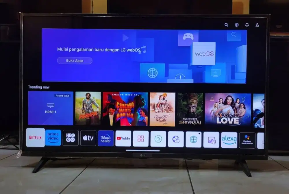tv led smart digital 43 inc hdr merk LG