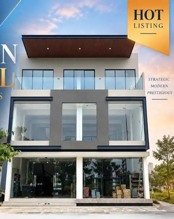Dijual Rumah Kantor Baru Gress Citraland Green Hill 2 Lantai