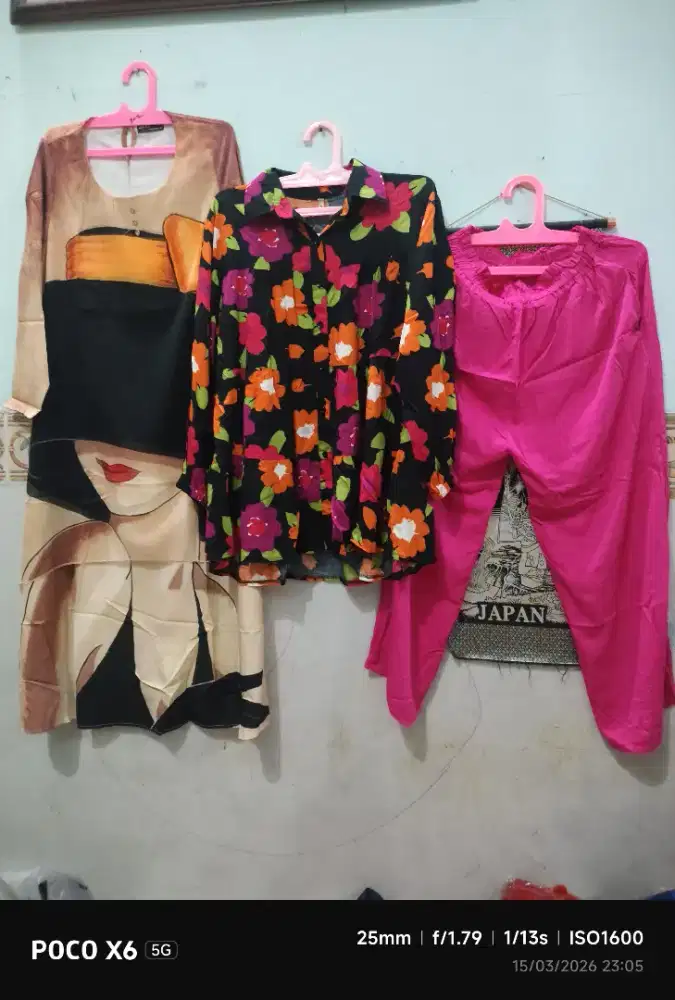 Baju baru cuci gudang