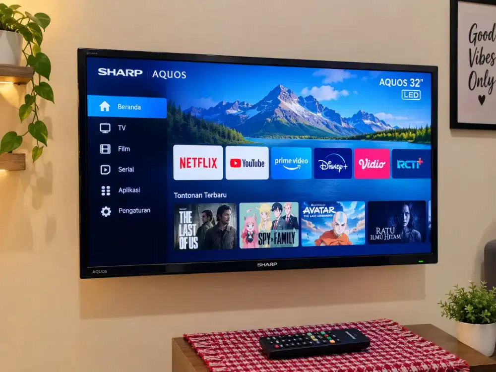 TV sharp aquos LED 32