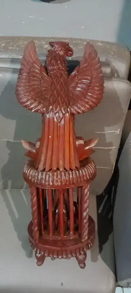 Patung kayu garuda 75cm