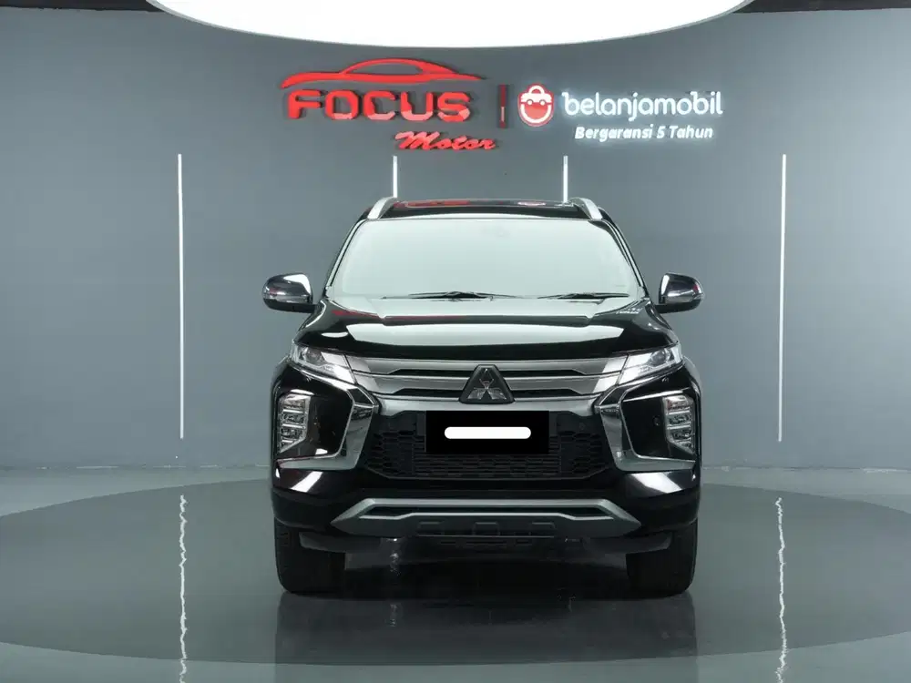 Km 23rb mitsubishi pajero sport dakar 2024 hitam pajak panjang
