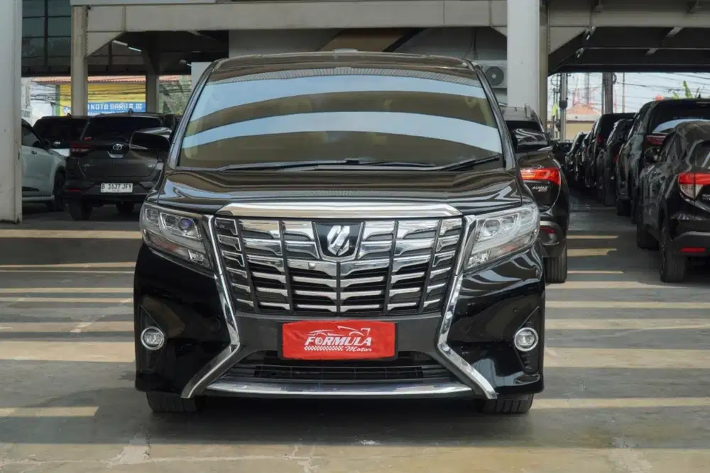 Toyota Alphard G ATPM AT 2016 Hitam