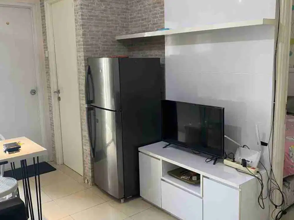 Apartemen bassura 2 br furnished lantai bawah
