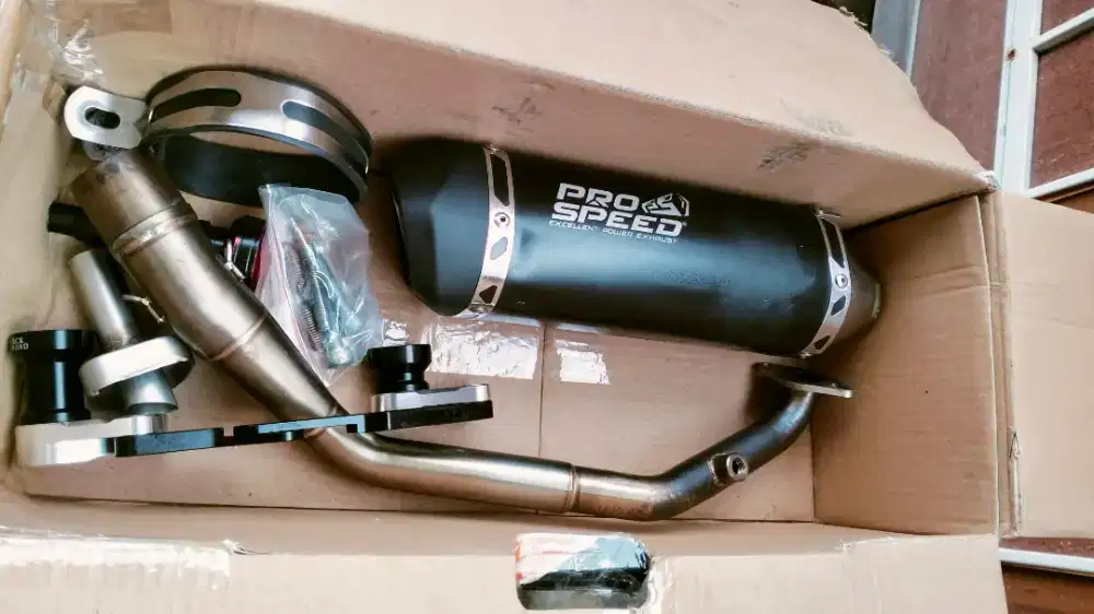 KNALPOT ORIGINAL PROSPEED BLACK HONDA PCX 160 ADV 160