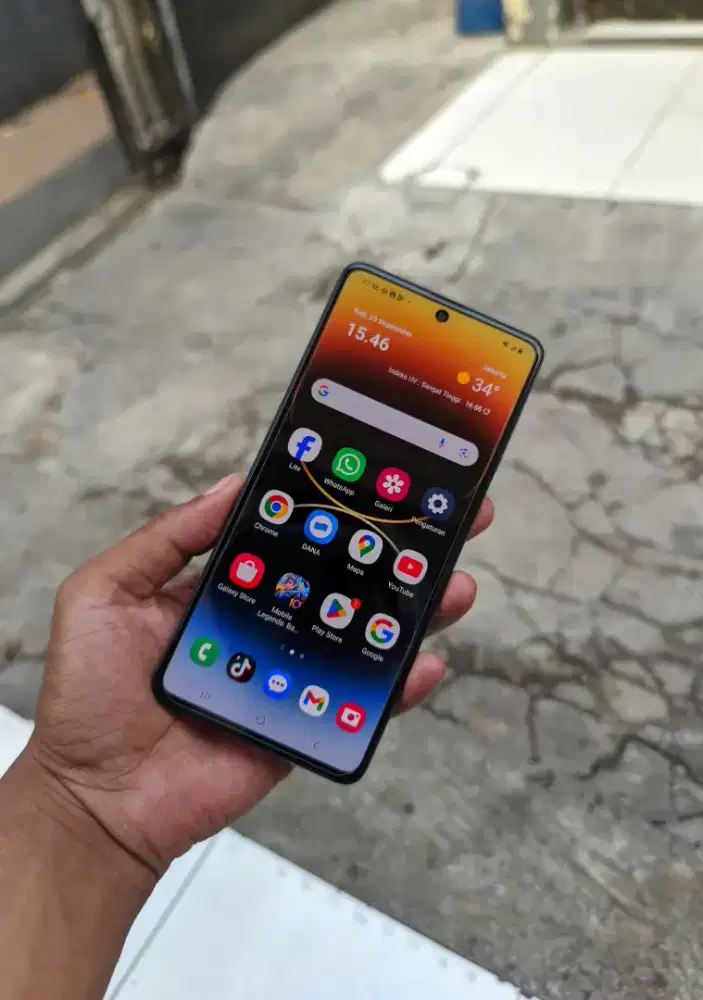 Samsung A71 mulus apik siap pakai