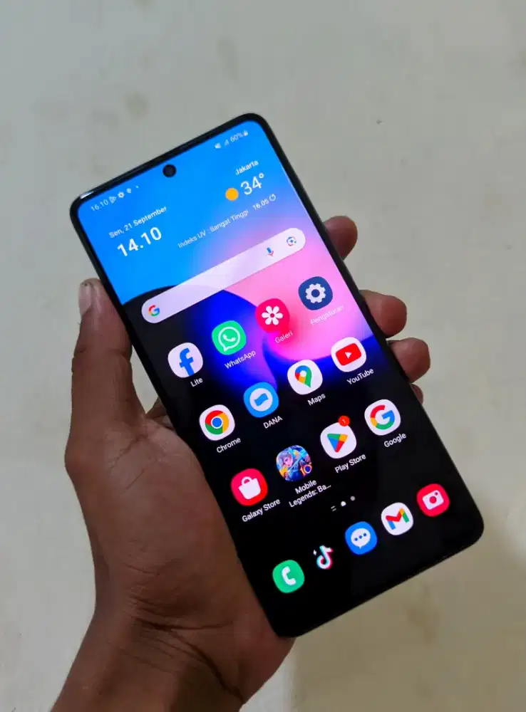Samsung A71 mulus apik siap pakai