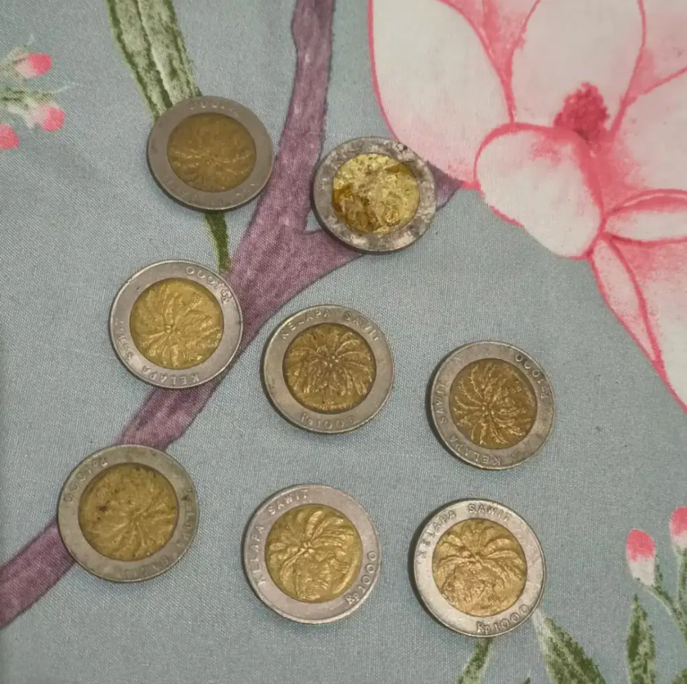 KOLEKSI UANG & COIN POHON KELAPA