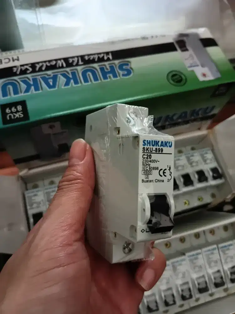 Cuci Gudang MCB Shukaku Baru Segel 20A 25A 32A 50 A