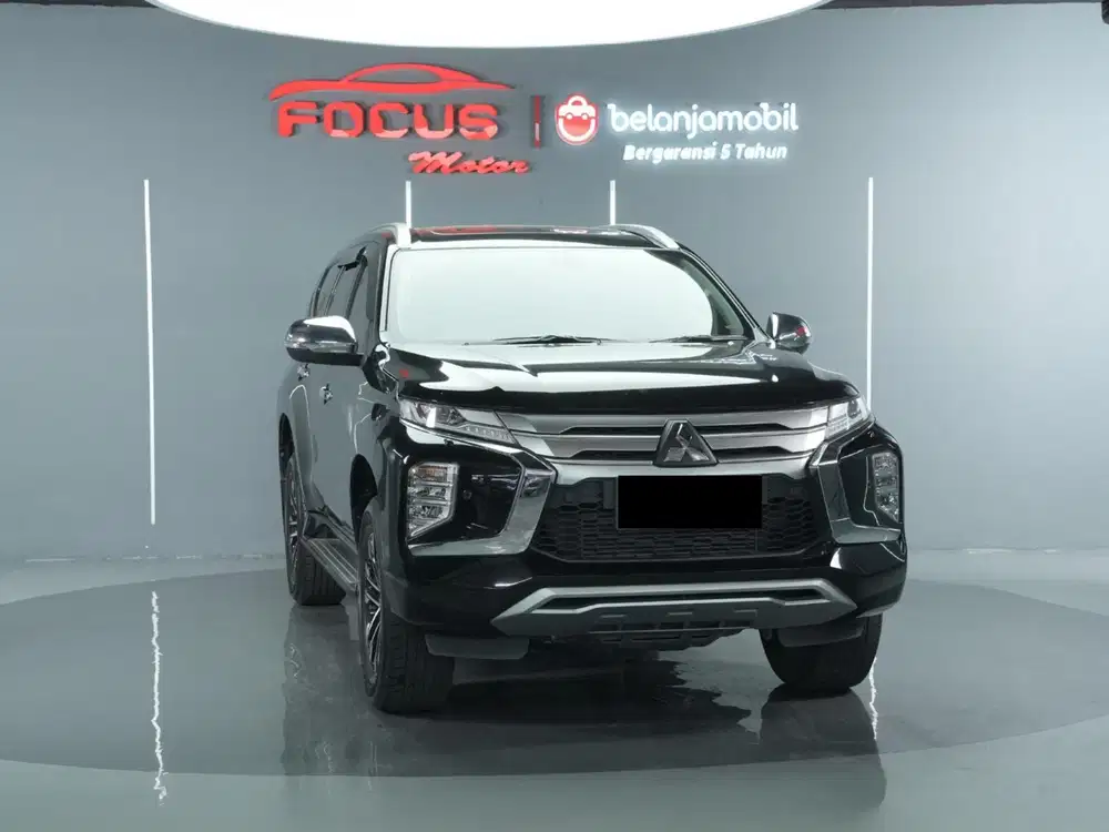 Km 23rb mitsubishi pajero sport dakar 2024 hitam sunroof pajak panjang