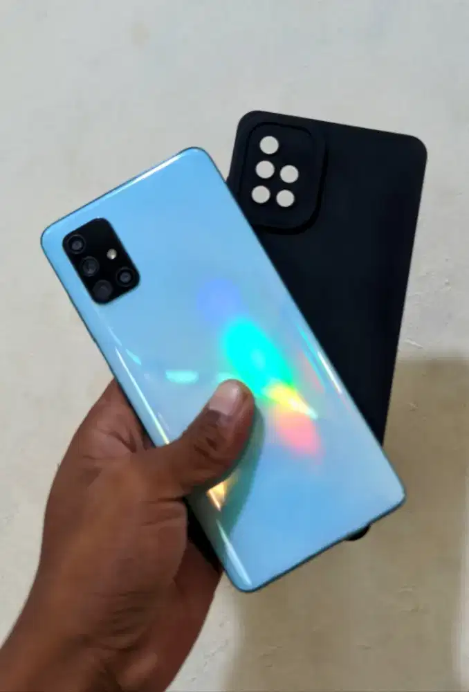 Samsung A71 mulus apik siap pakai