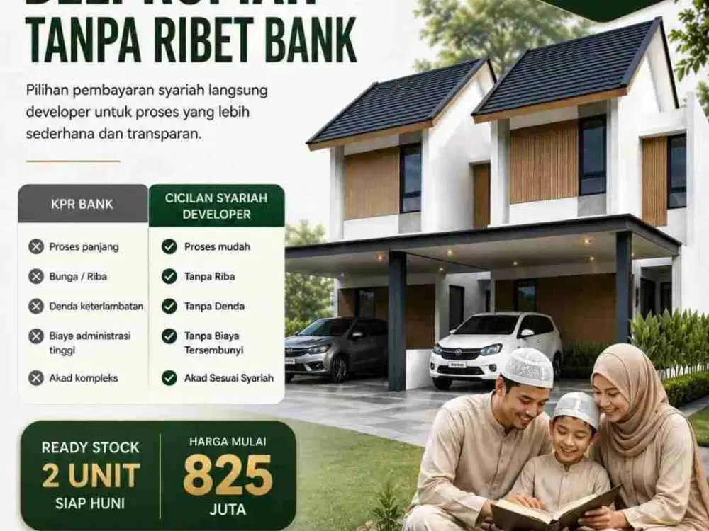 Jual Rumah Baru Siap Huni Cluster Di Curugmekar Kota Bogor Dekat Tol Yasmin