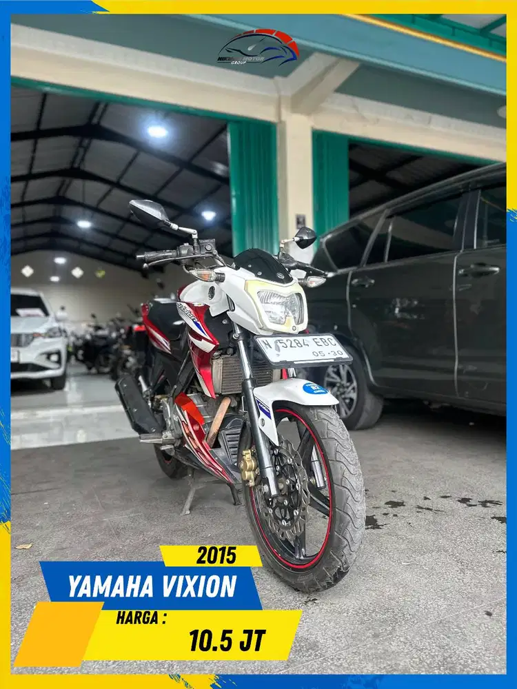 YAMAHA VIXION 2015 MESIN AMAN POLL MASZEHH HIKMAH MOTOR KEPUH
