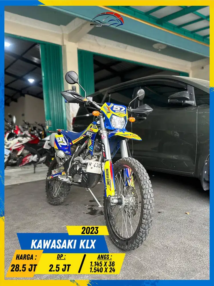 KAWASAKI KLX 2023 SIAP ANGKUT MASZEHHH HIKMAH MOTOR KEPUH