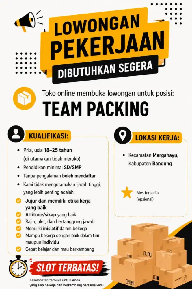 Team Packing Toko Online