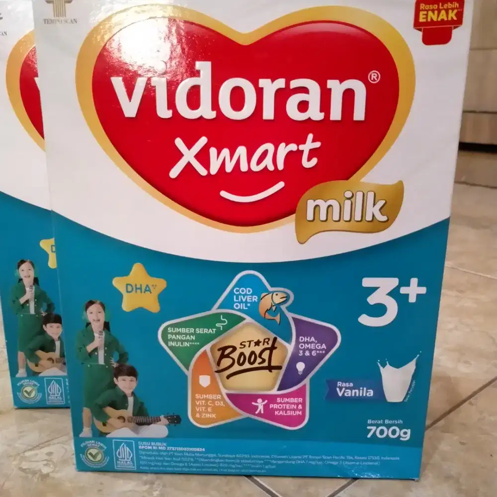 Susu Vidoran 3+ Rasa Vanila 700gr Murah