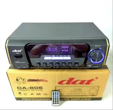 Amplifier DAT DA 806 Original Bluetooth - USB    TYPE DA-806