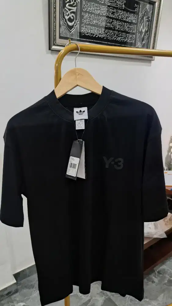 Adidas Y-3 Kaos Black on Black