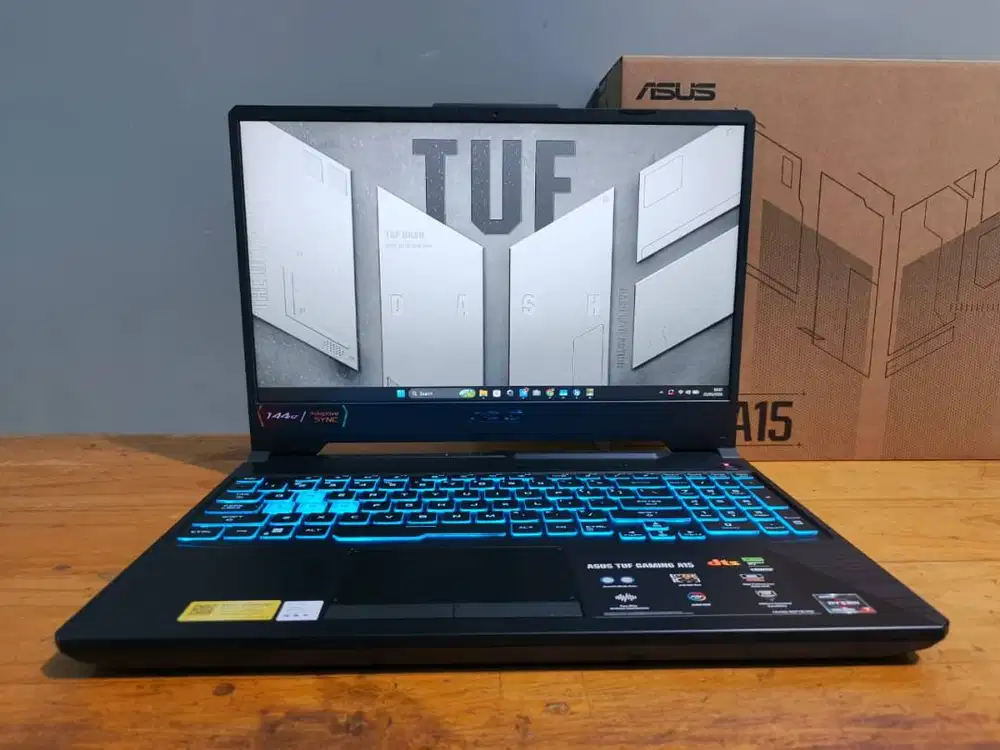 TUF FA506NCG Ryzen 7 7745HS 8/512GB RTX 3050 4GB Garansi 2028