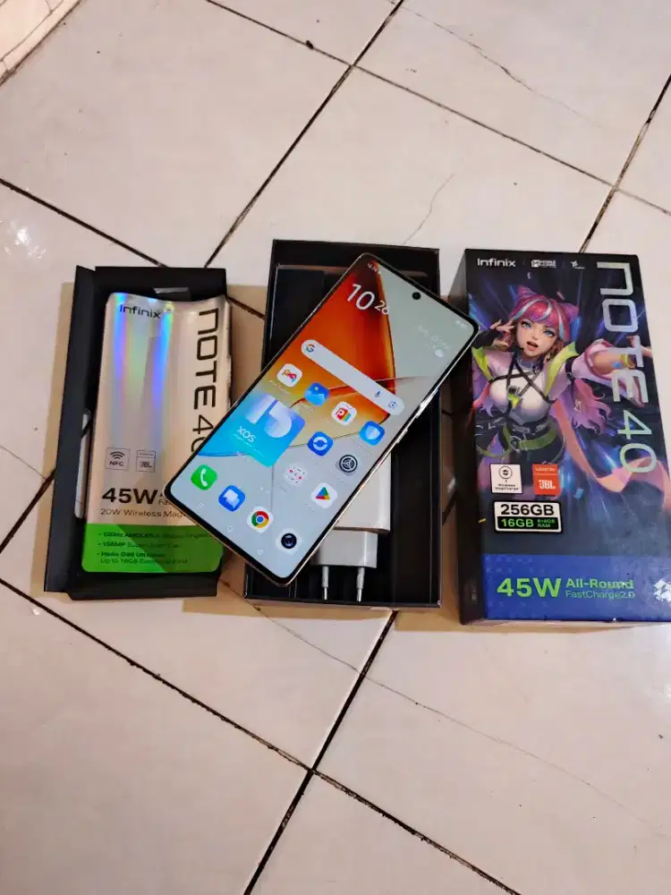 Infinix note 40 8/256 Fullshet ori no minus