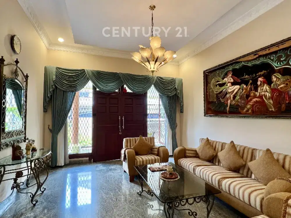 Rumah 1½ Lantai Hoek Full Furnished Di Cempaka Putih S9913