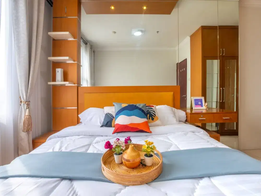 Apartemen Full Furnished & Siap Huni! Casablanca Mansion 2BR, Sewa Murah, Lokasi Jakarta Selatan (Casablanca,CBD, Kuningan,Senayan)