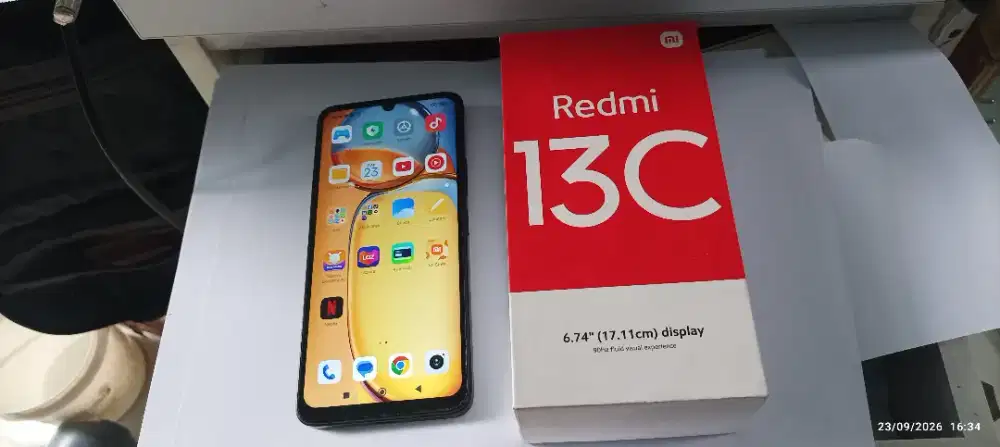 Xiaomi Redmi 13c  Ram 8/256 GB Fullshet Mulus