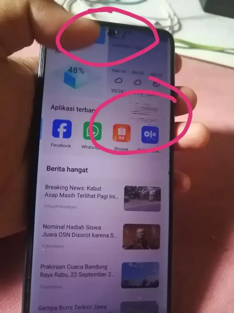 Jual cepat infinix note 10 pro