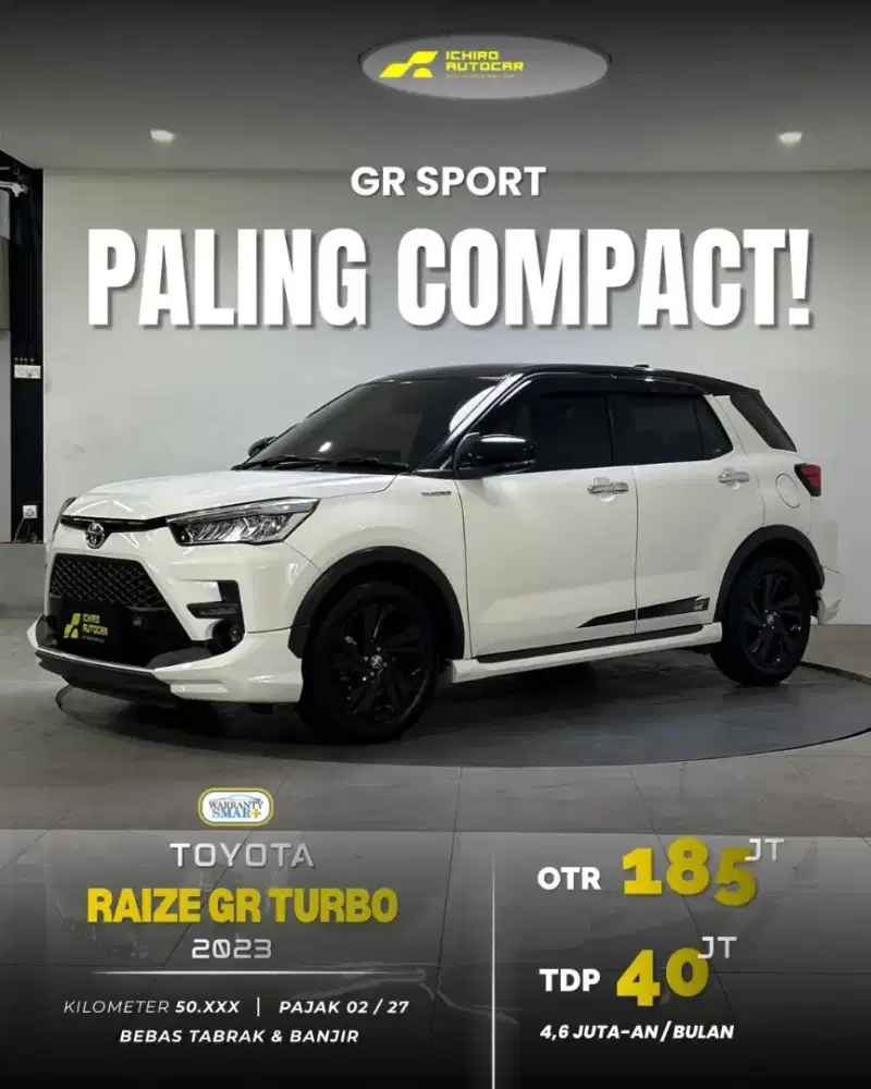 TOYOTA RAIZE GR TWO TONE MATIC 2023