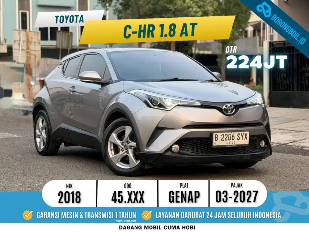 LOW KM! CHR 1.8 AT 2018 Metal Stream Metallic