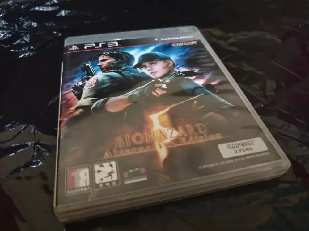 RESIDENT EVIL 5/BIOHAZARD 5: ALTERNATIVE EDITION -BD PS3 ORI PRELOVED