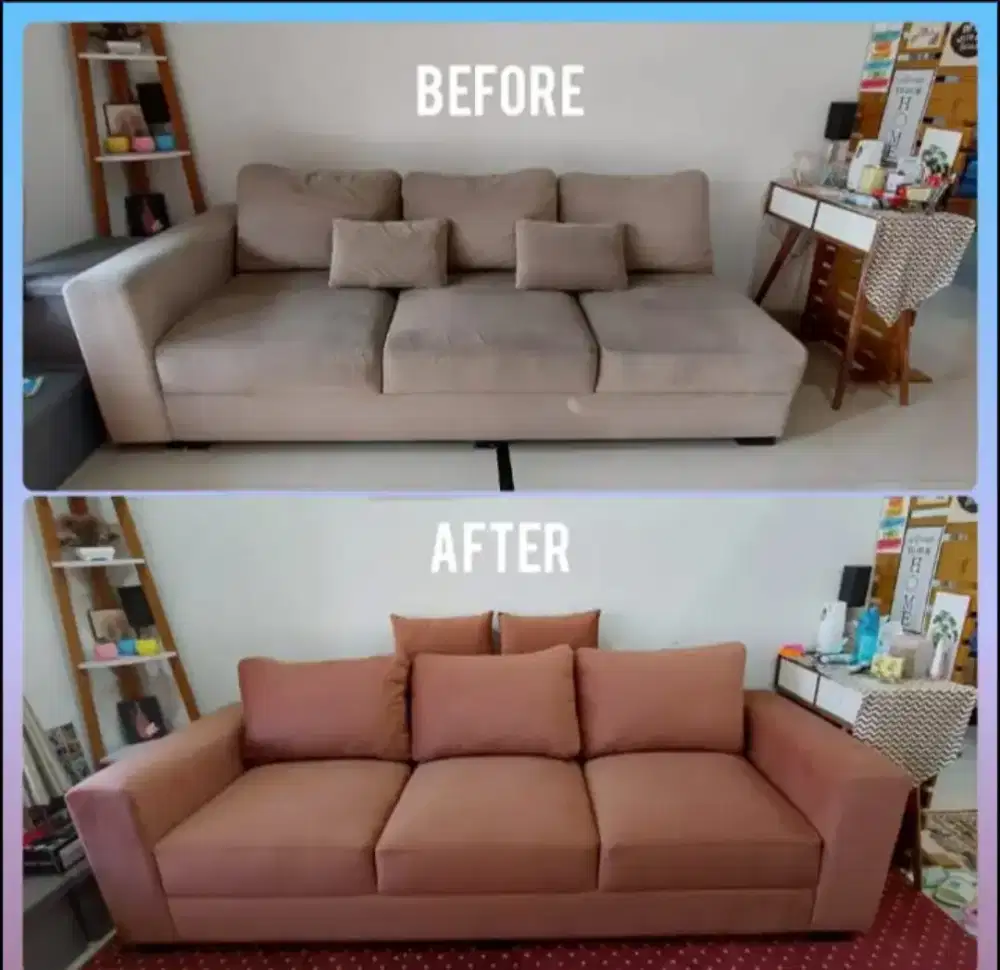 Ganti kain sofa / kursi