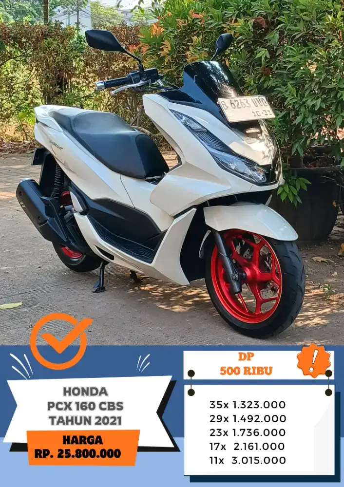 HONDA PCX 160 CBS TAHUN 2021
