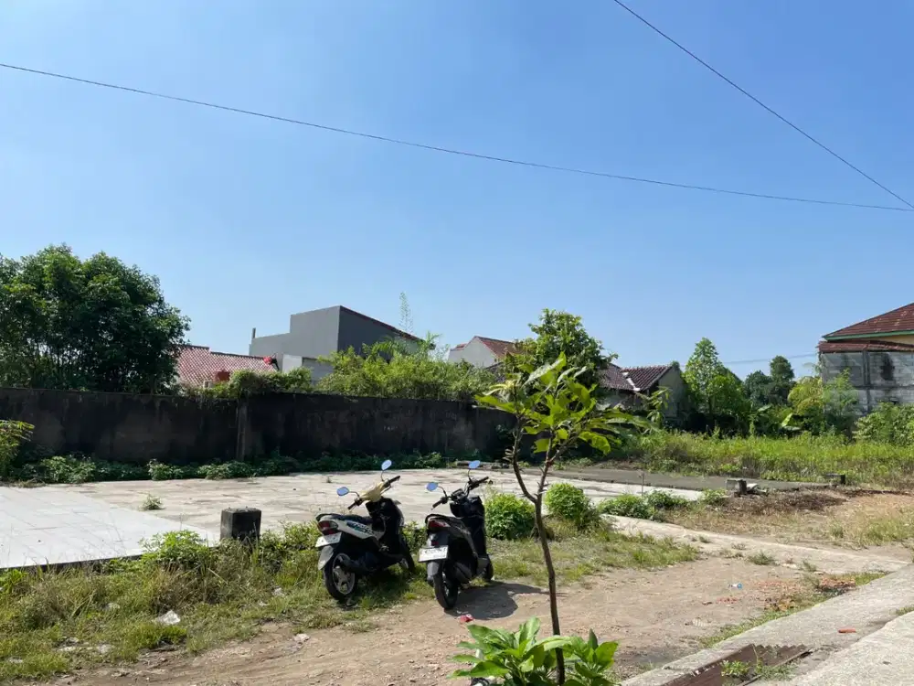 Tanah Kavling Luas 100 m2 Cocok Untuk Indekos