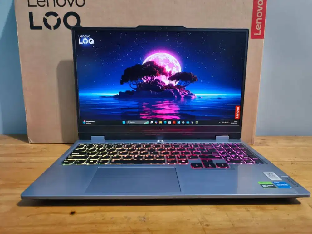 LOQ 15IRX9 i5-13450HX 12/512GB RTX 4050 6GB FHD 144Hz Garansi 2027