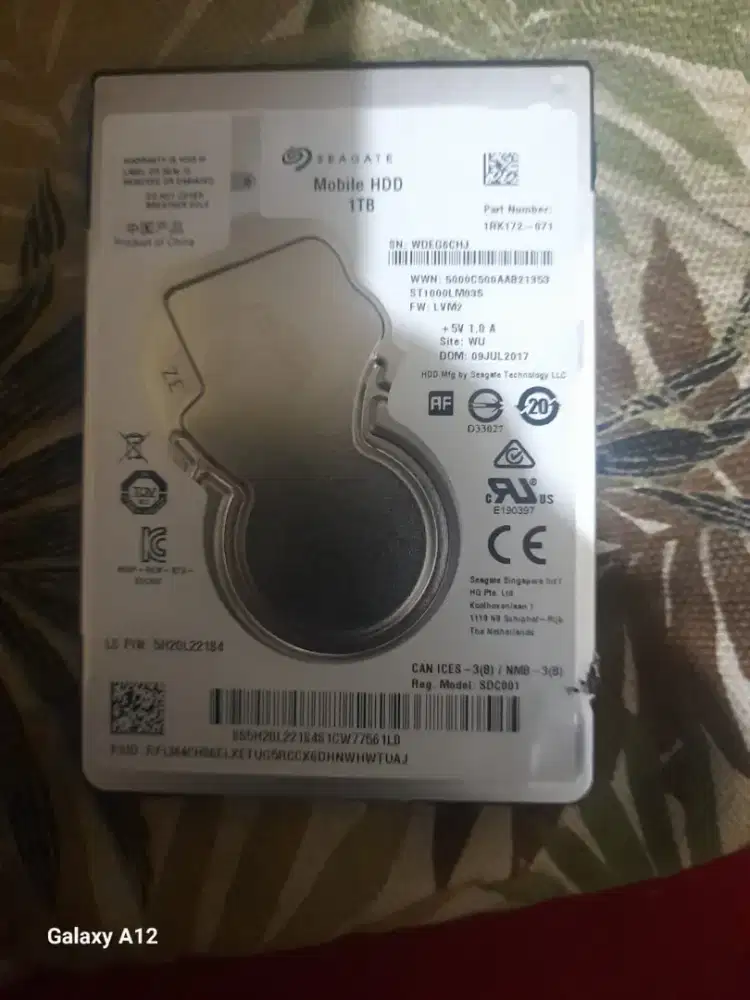 HDD SATA3 2,5' FOR LAPTOP/PS SEAGATE SLIM 1TB/1000GB GOOD JAKSEL