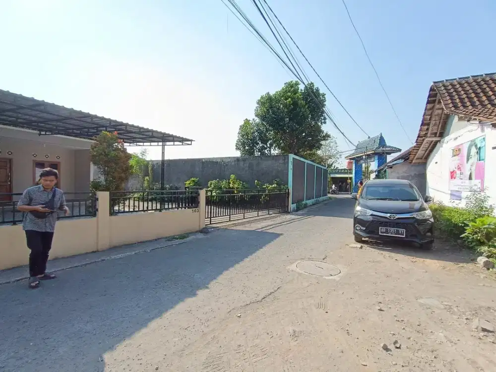 Kavling Deresan Dekat Teknik UNY Jogja : SHM Tanah Murah