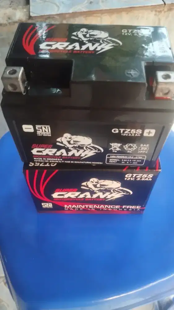 Accu aki baru beat supraX revo mio scoopy vixion karisma verza  gtz5s