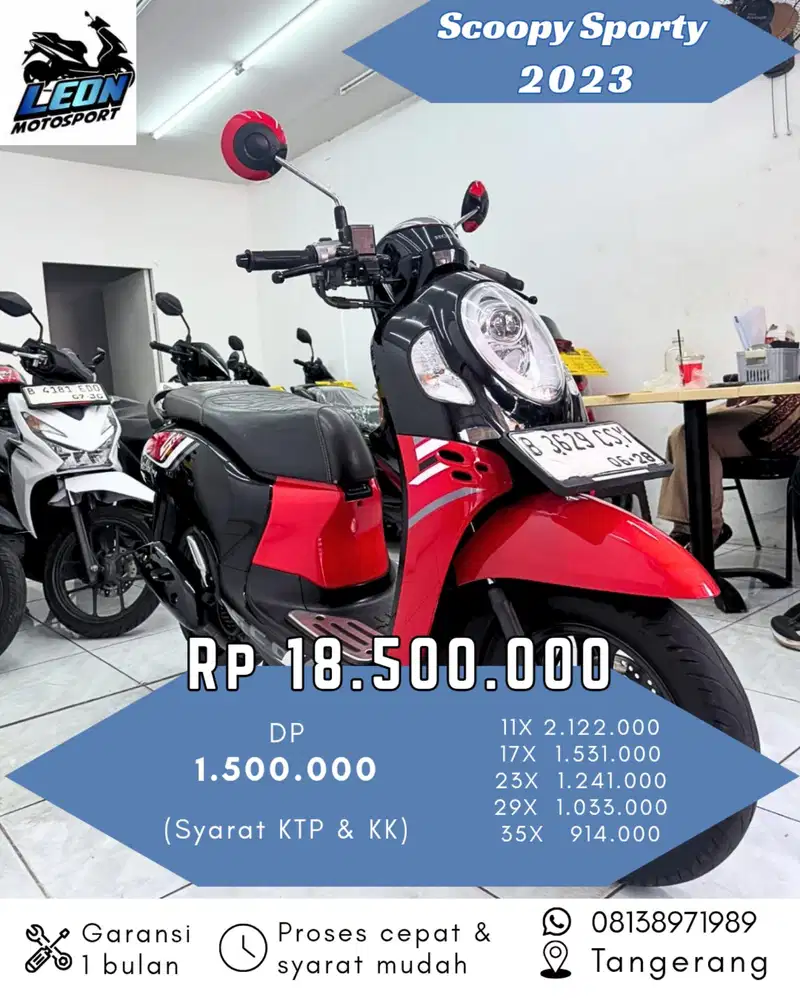 Scoopy sporty 2023