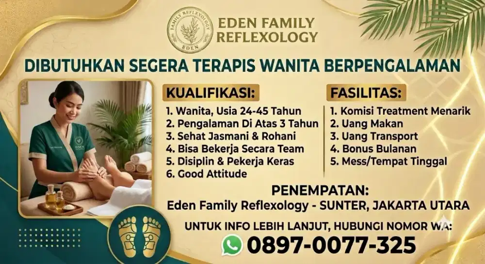 Loker terapis reflexology
