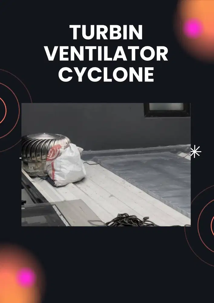 JUAL TURBINE VENTILATOR CYCLONE 24 INCH PROBOLINGGO – Solusi Ventilasi