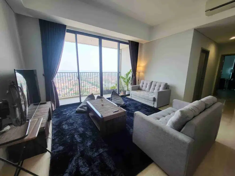 dijual apartment bagus full furnish 2+1 kamar tidur di Southgate tanjung barat jakarta selatan