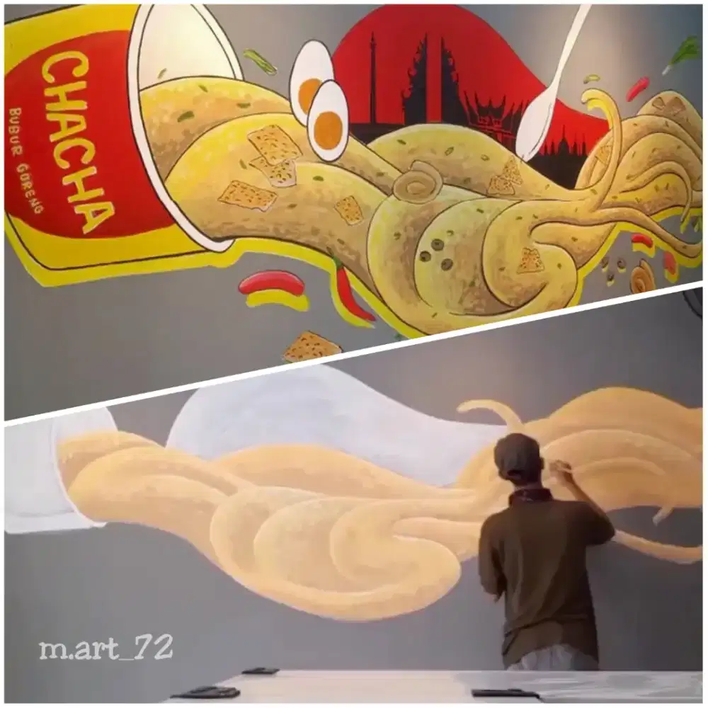 Mural Dinding ruang usaha se-Indonesia