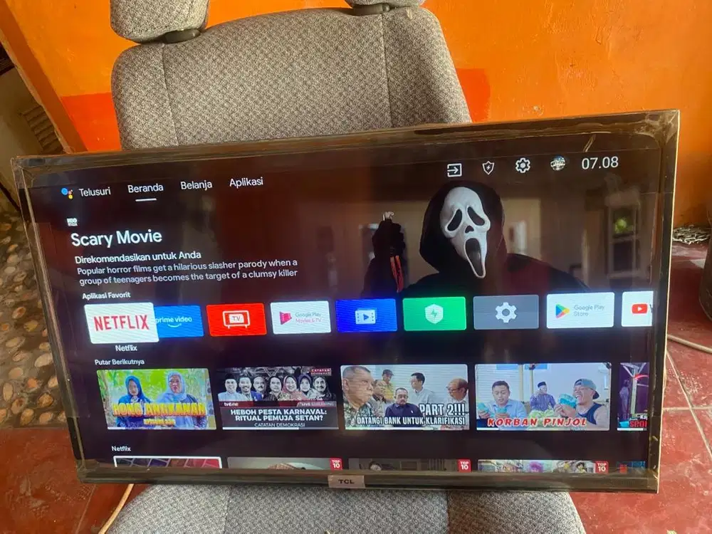 Android tv tcl 32 inchi