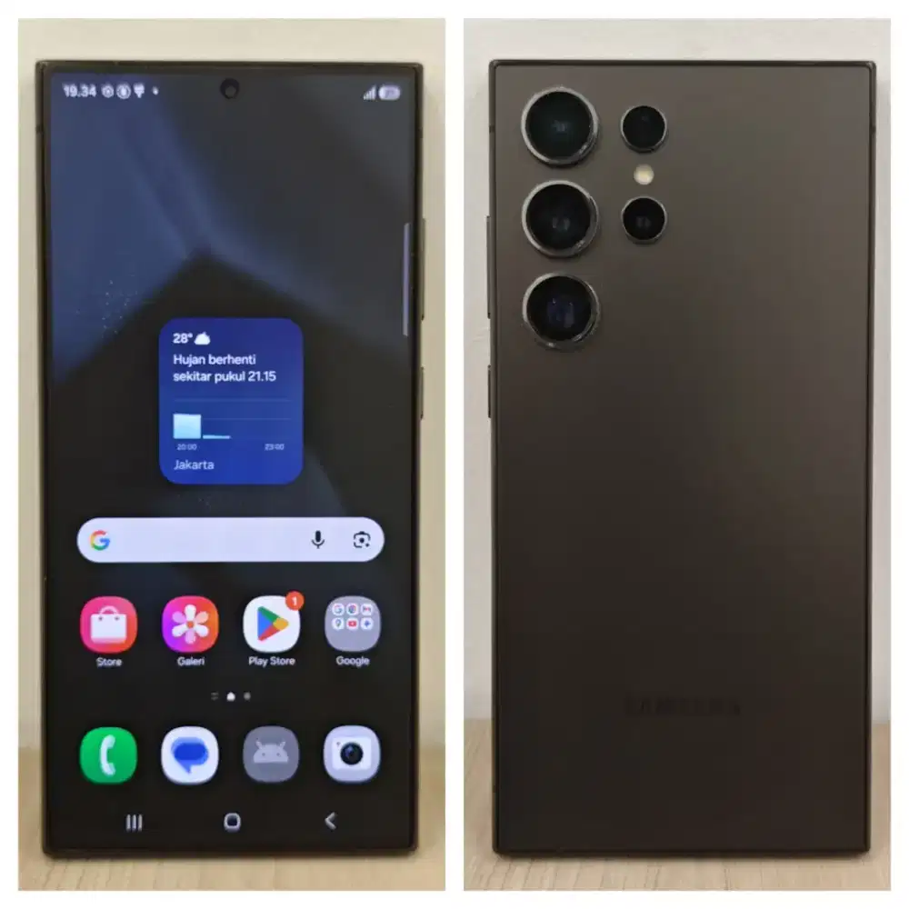 SAMSUNG S24 ULTRA RAM 12/256 EX SEIN FULLSET SUPER MULUS SIAP PAKAI