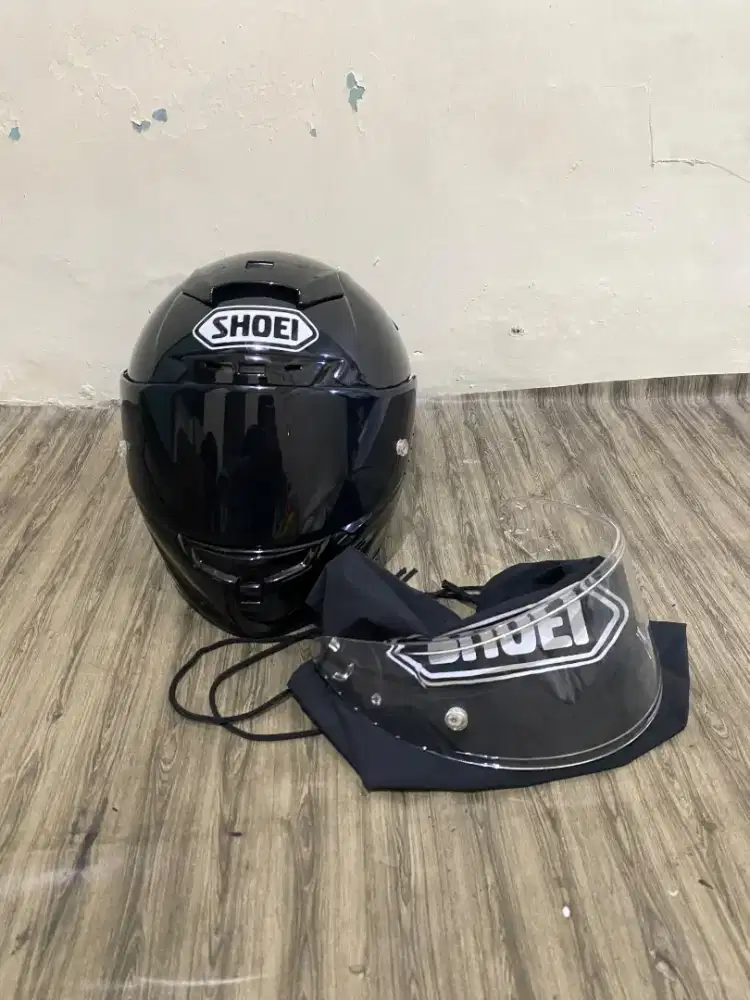 Helm Shoei X-Spirit III Hitam Glossy 100% Original