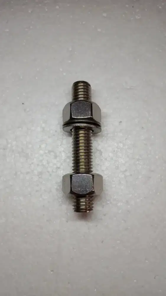 StudBolt A320 Gr.B8M With 2 HexNuts A194 Gr.8M Spec Std MarineOffshore