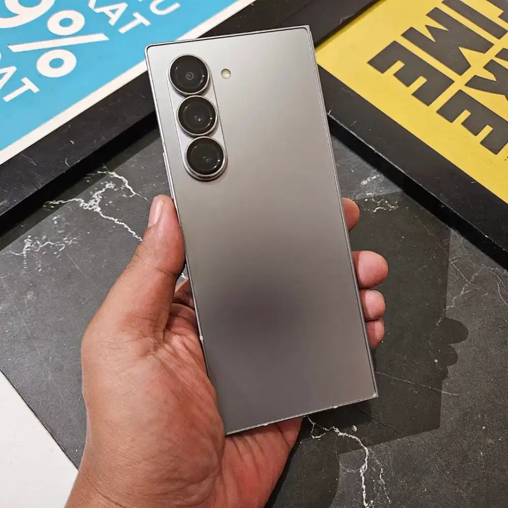 Samsung Galaxy Z Fold 6 12/256GB Resmi Sein Mulus Normal
